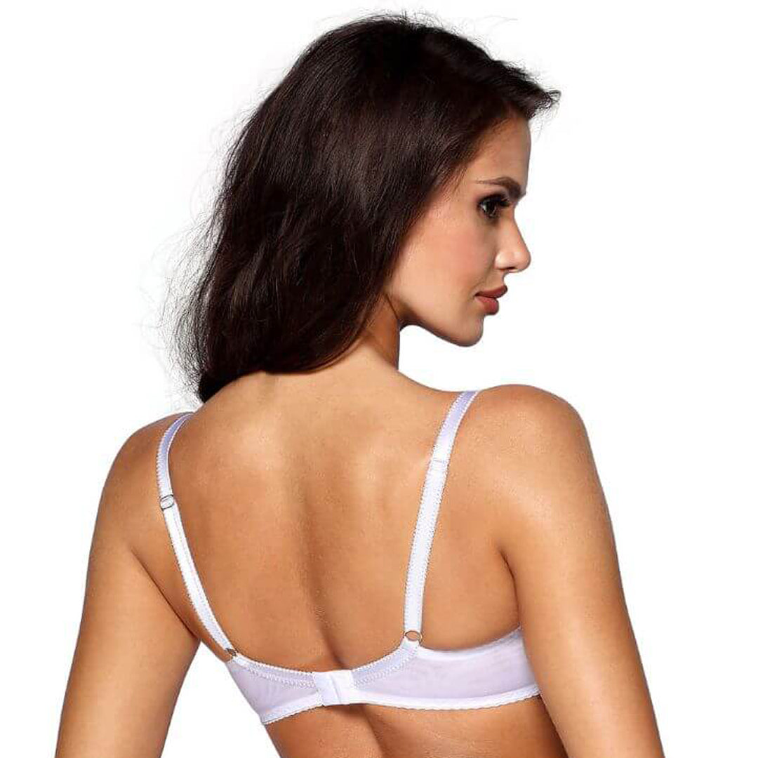 Axami Josephine Bridal Sheer Balconette Bra