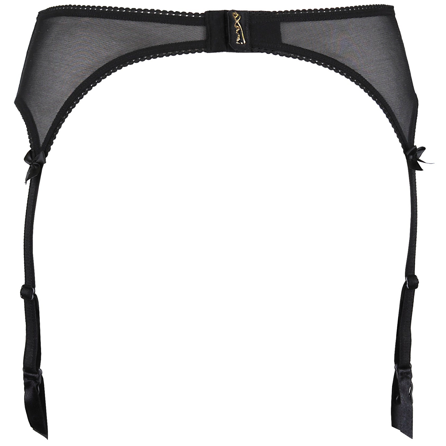 Axami Peep Show Soft Lace Garter Belt