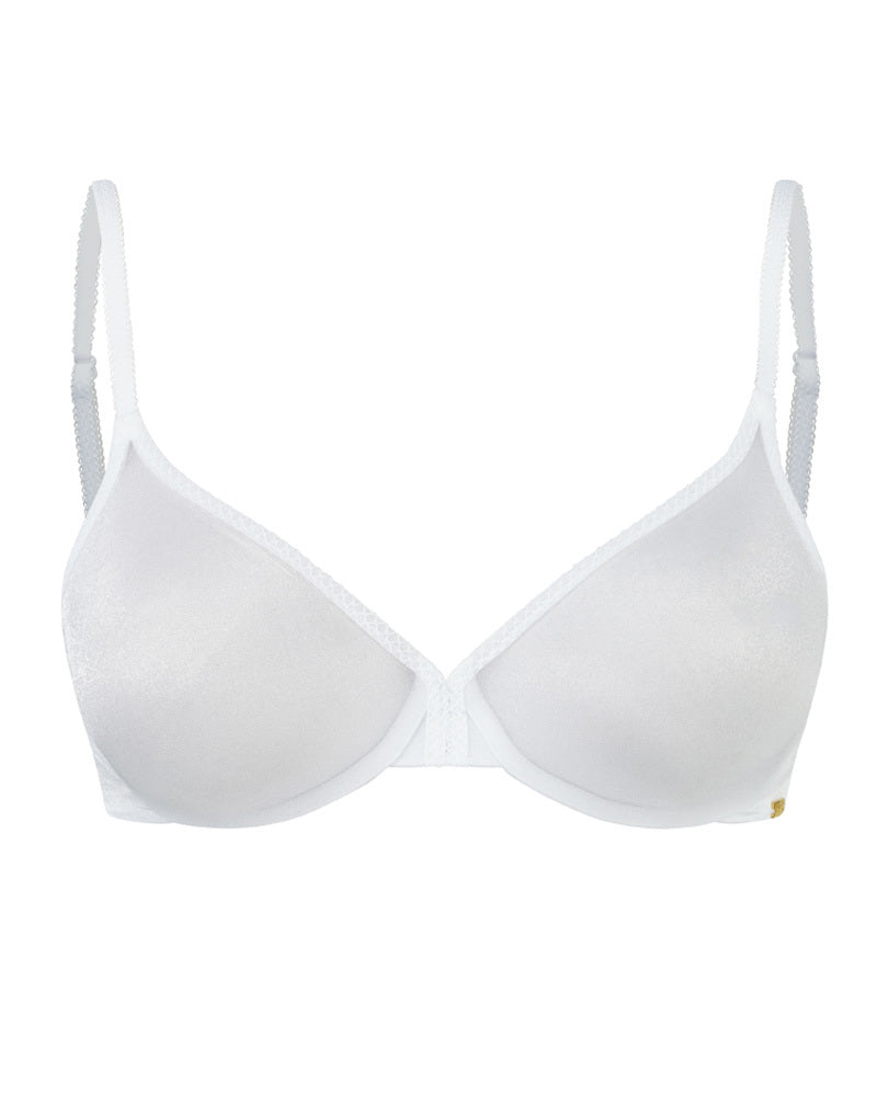 Gossard Glossies Sheer Molded Bra White