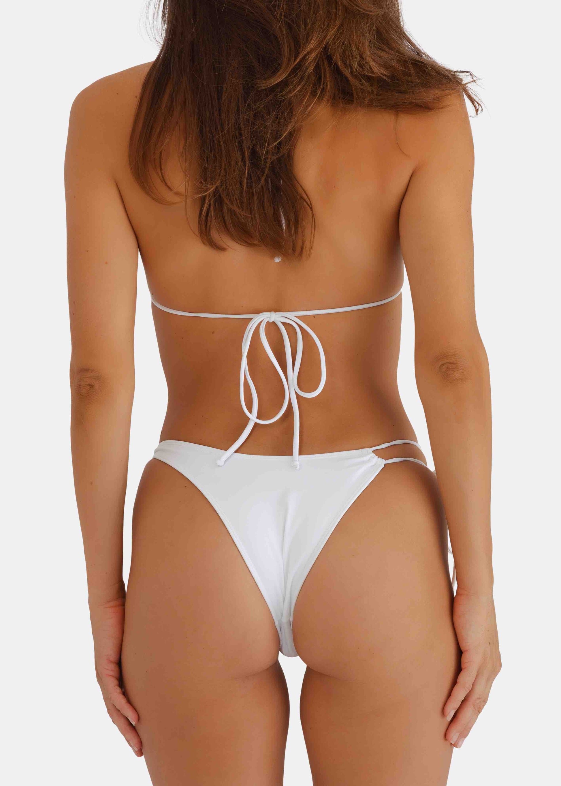 MINIMALE ANIMALE - VISION BIKINI TOP - Sunblock White