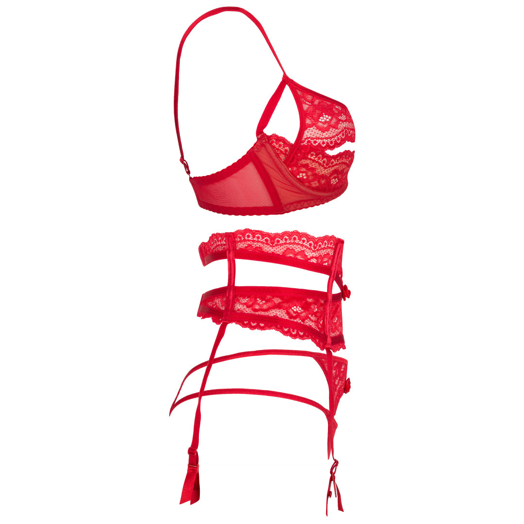 Axami Intense Sexy Sheer Peek-A-Boo Demi Bra