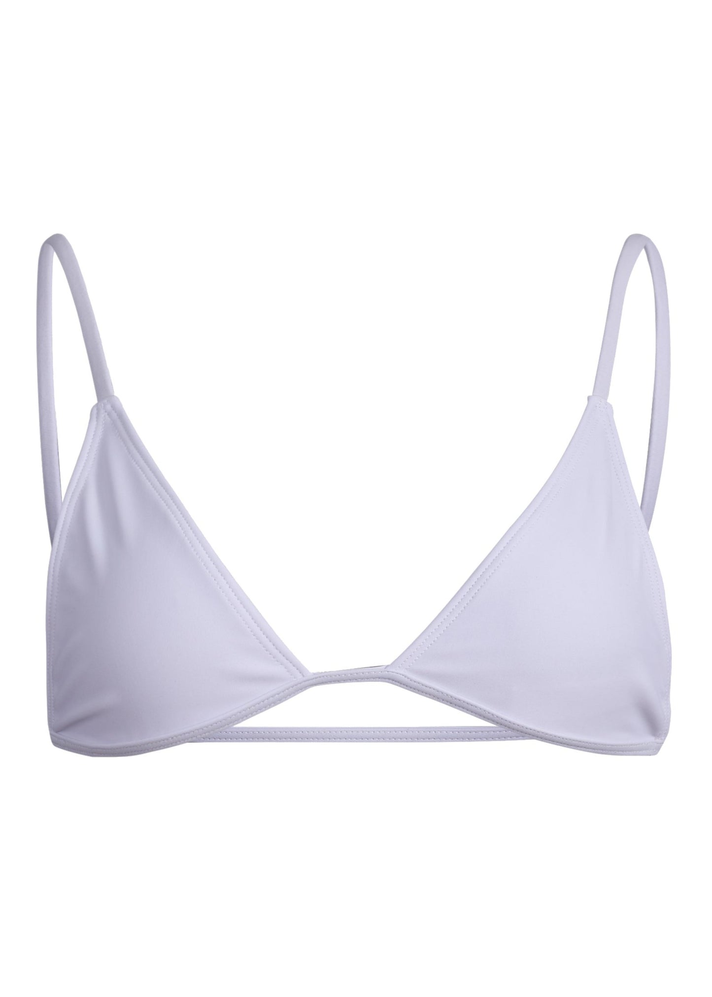MINIMALE ANIMALE - LUCID BIJOU BIKINI TOP - Sunblock White