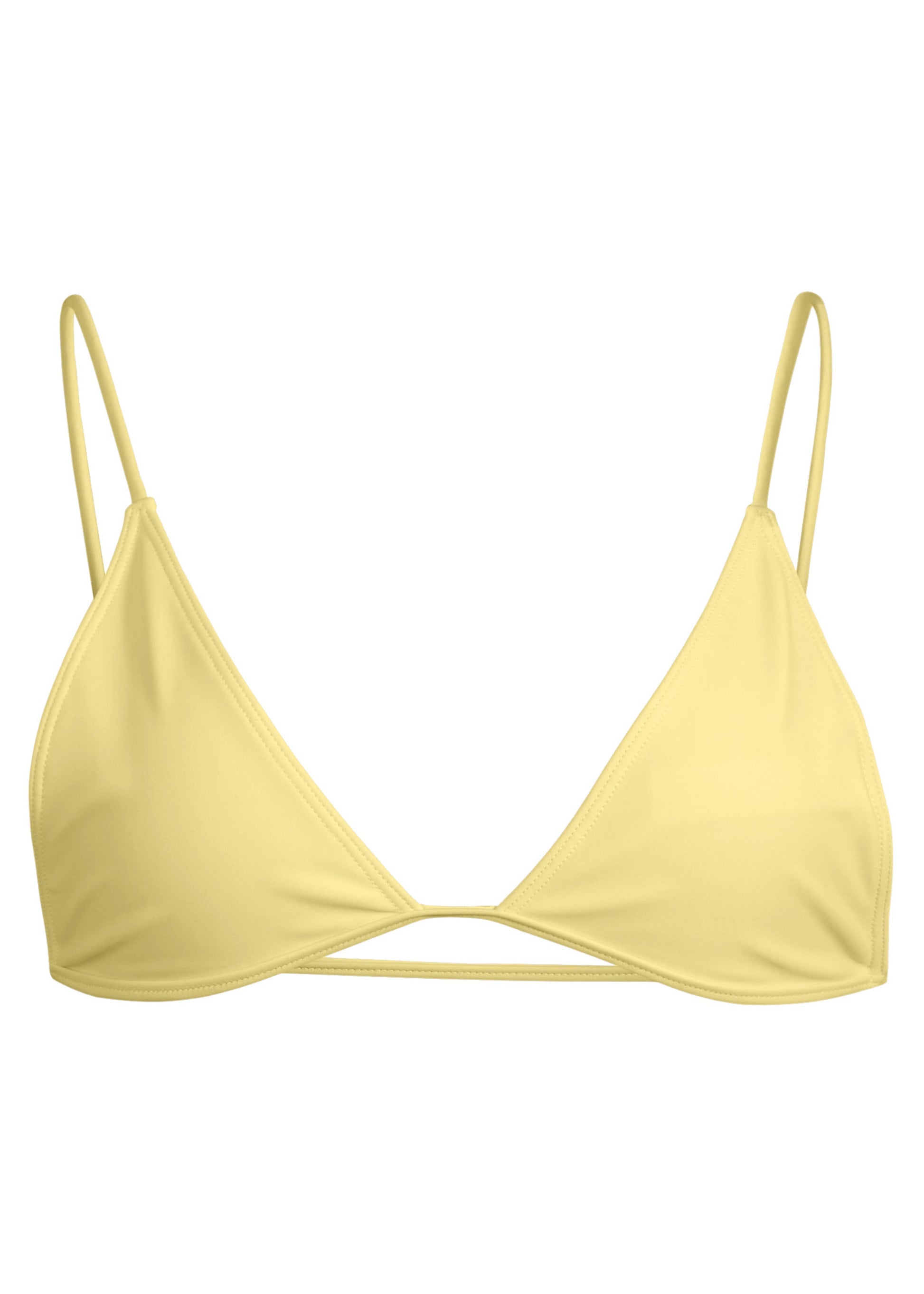 MINIMALE ANIMALE - LUCID BIKINI TOP - Colada Yellow