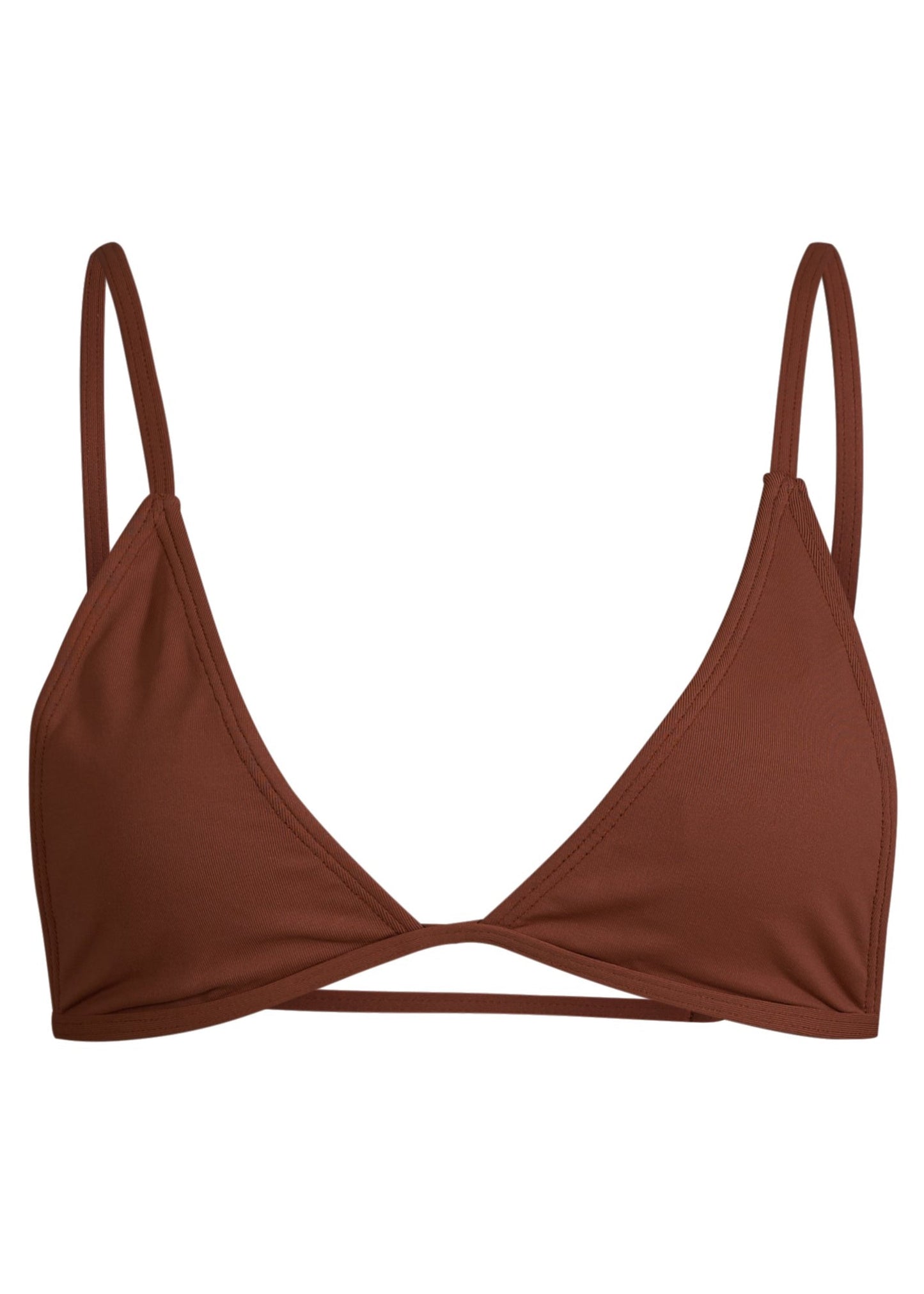 MINIMALE ANIMALE - MIRAGE BIKINI TOP - Skinny Dip Brown