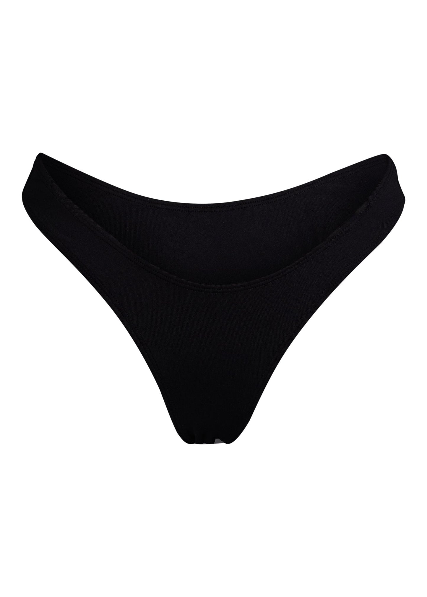 MINIMALE ANIMALE - WALL STREET BRIEF Bikini Bottom - Dark Seas Black