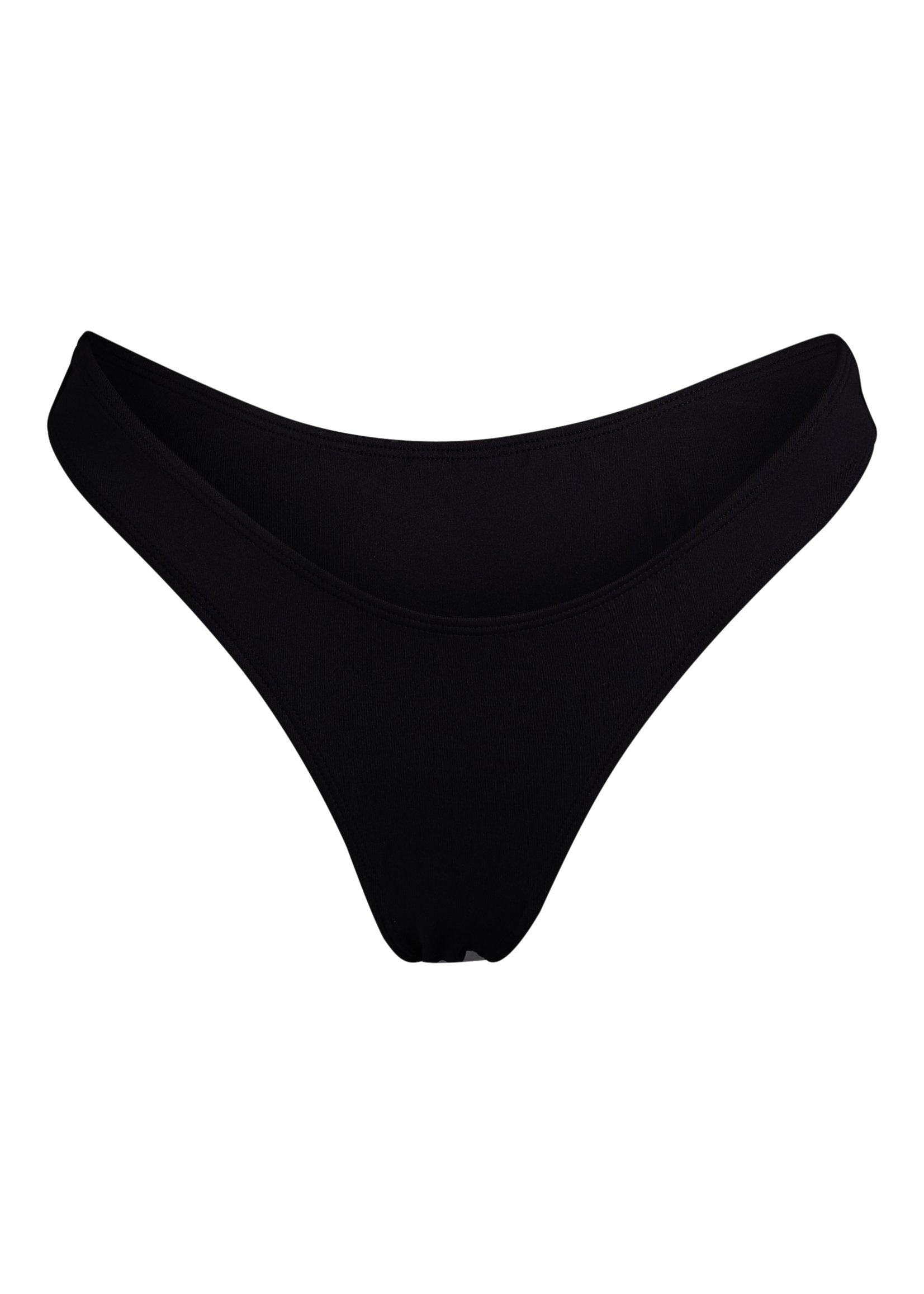 MINIMALE ANIMALE - WALL STREET BRIEF Bikini Bottom - Dark Seas Black