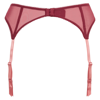 Gossard Superboost Lace Cranberry/Raspberry Sorbet Garter Belt
