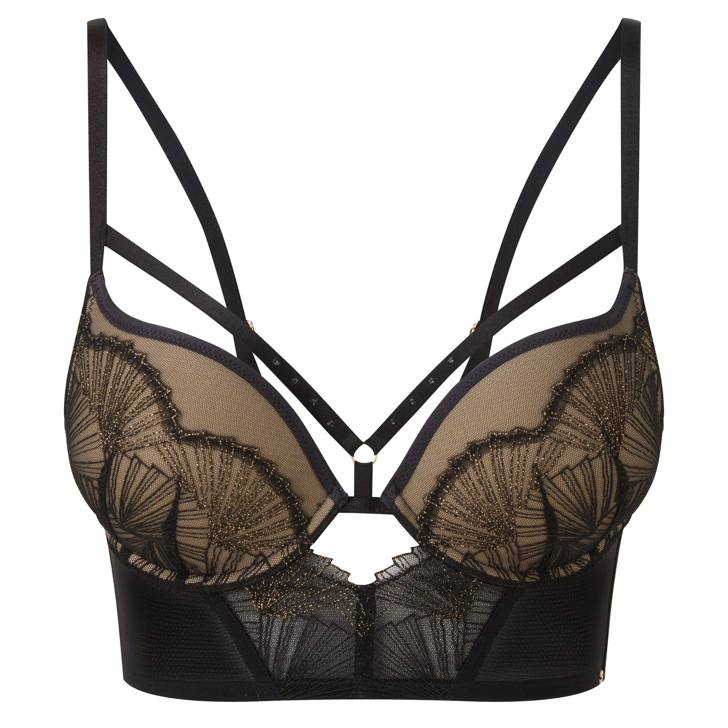 Gossard VIP Captivate Longline Padded Plunge Bra