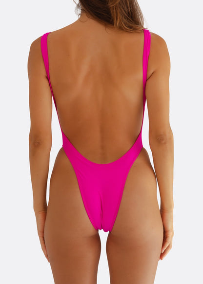 MINIMALE ANIMALE - NOLITA ONE PIECE SWIMSUIT - Grenada Hot Pink