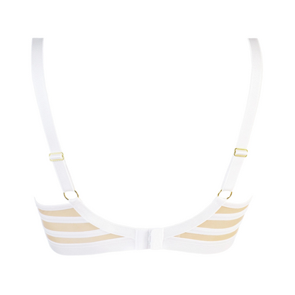 Axami White Angel Ultra Sheer Balconette Bra