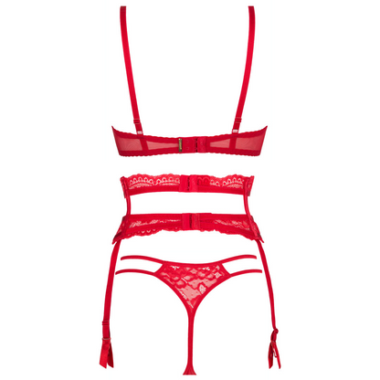 Axami Intense Sexy Sheer Peek-A-Boo Demi Bra