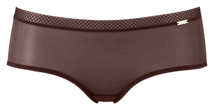 Gossard Glossies Brown Sheer Shorts Panty