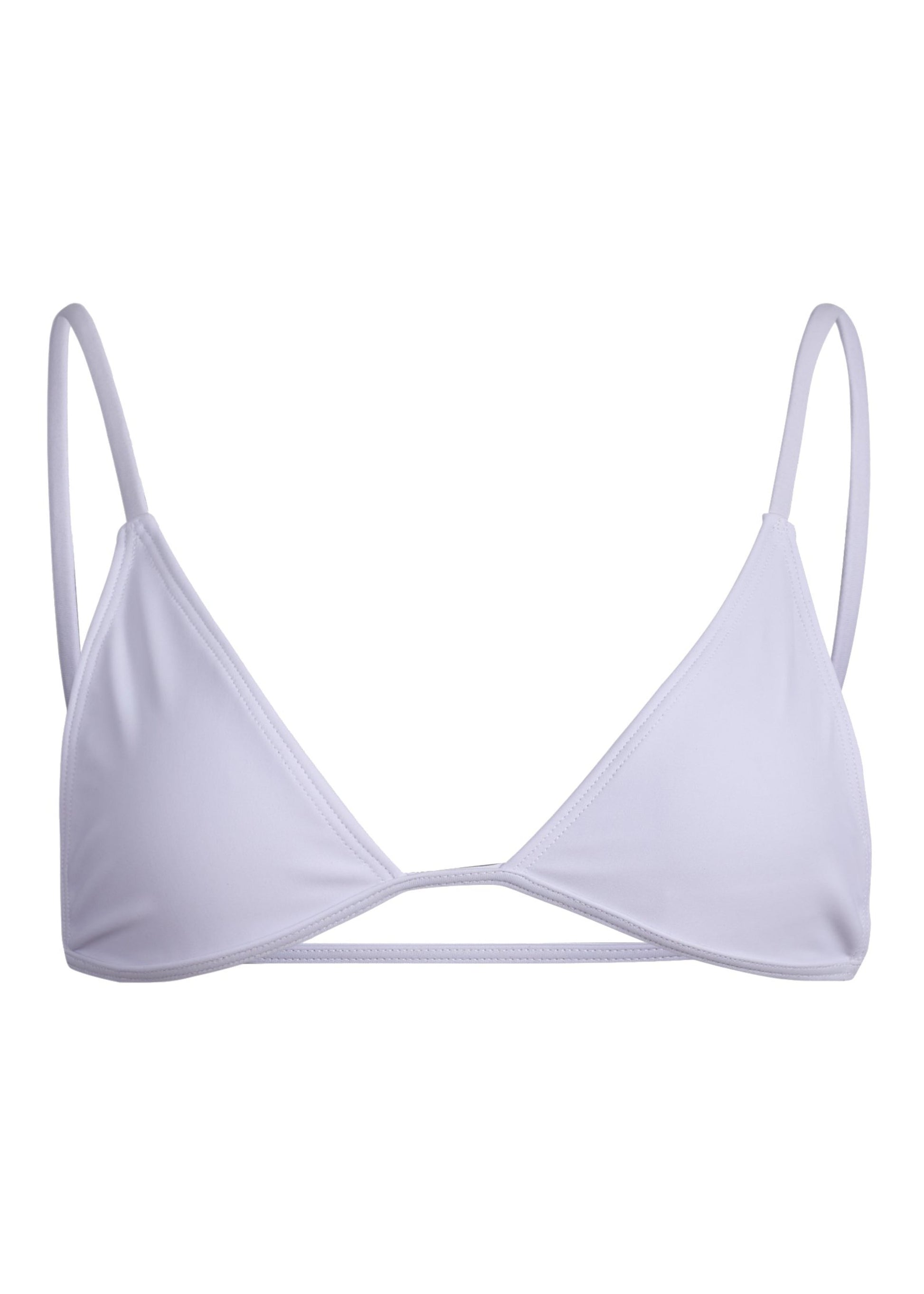MINIMALE ANIMALE - LUCID BIJOU BIKINI TOP - Sunblock White