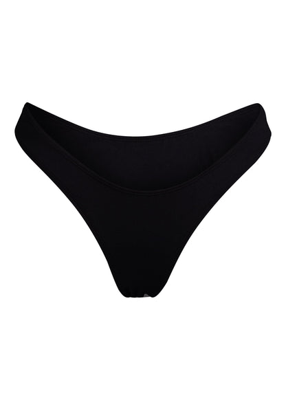 MINIMALE ANIMALE - WALL STREET BRIEF Bikini Bottom - Dark Seas Black